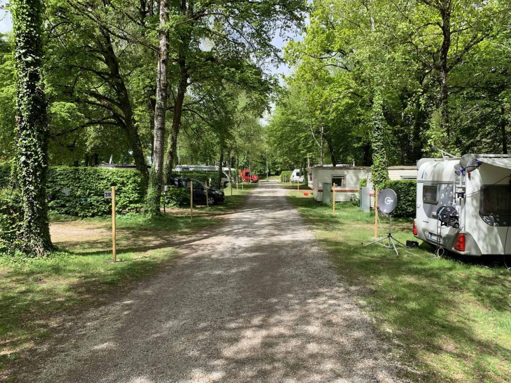 Caravan-Stellplätze in der Nähe von München (German)