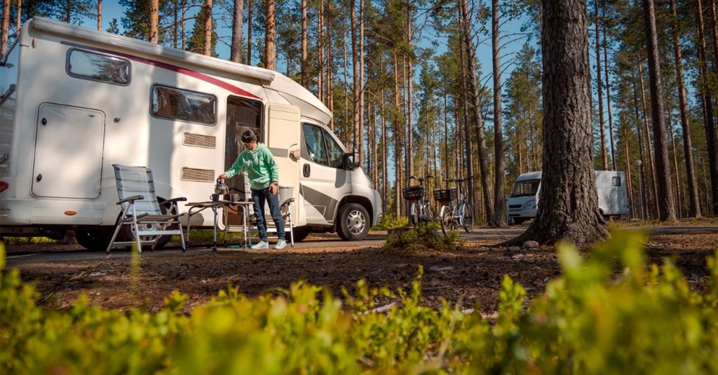Espaço para caravanas em Oporto - Viaje com liberdade