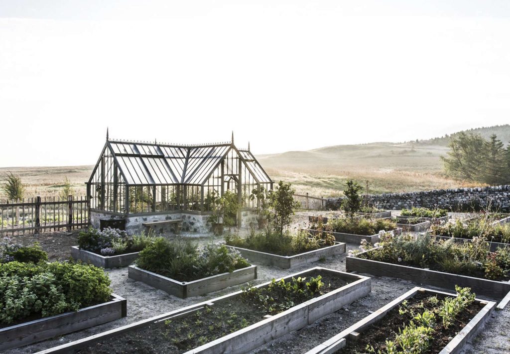 Organic farm in the Scottish Highlands (United Kingdom)